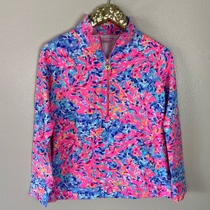 Lilly Pulitzer Popover Longsleeve Spandex Top